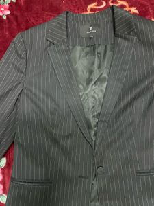 luxurious Classic Pinstripe Blazer