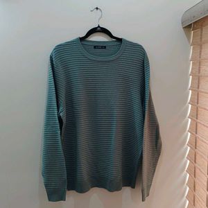 Zudio Sage Green Knit Sweater | XL