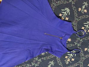 Zara Mini Blue Dress