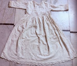 Elegant White Chikankari  set