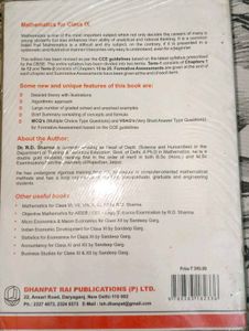 USED R.D. Sharma Mathematics Class IX Textbook
