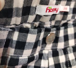 Gingham Trousers