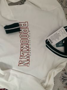 White Brooklyn Athletic Dept. Top