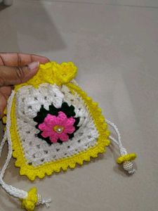 Handmade Crochet Pouch