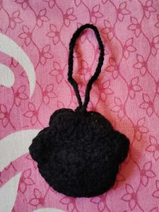 72.Crochet Paw pouch/bag charm