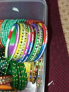 Beautiful Set of Glass Bangles