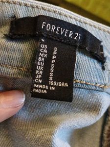 forever 21Denim Mini Skirt