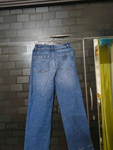 H&amp;M wide leg jeans for women