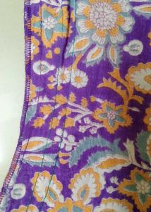 Purple Floral Kurta
