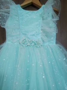 Cute Party Dress- Mint green