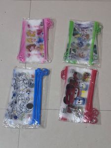 Assorted Kids Character pouches