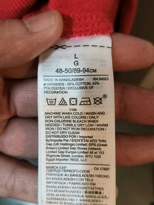 GAP Original Red Sweatshirt