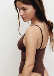 Newme brown bodysuit