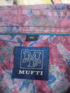 Mufti Men's Bird Print Casual Shirt