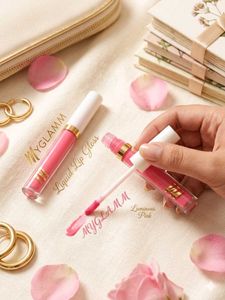 MyGlamm Liquid Lip Gloss - Luminous Pink