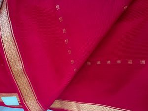 New Red Saree