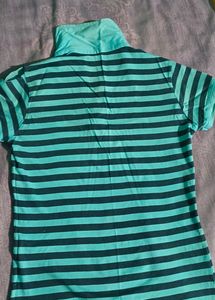 Women's Shoulder Cutting Tshirt