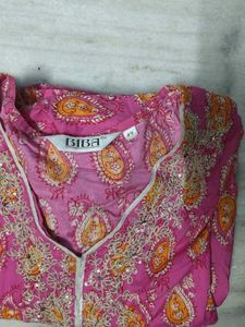 Pink Biba Kurti