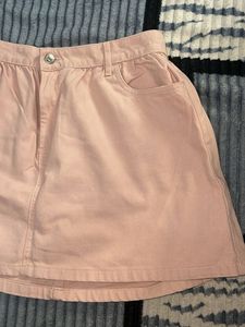 Cute Pink Mini Skirt