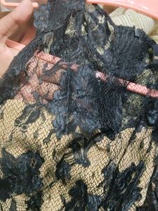 Elegant Black Lace Dress