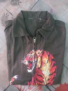 Men's Tiger Print "Rock &amp; Roll" Jacket