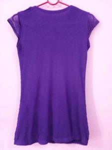 Ruffled Floral Neck Top