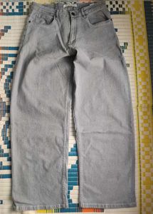 Light Wash Wide Leg Jeans