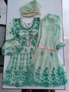 Anarkali Style Sharara