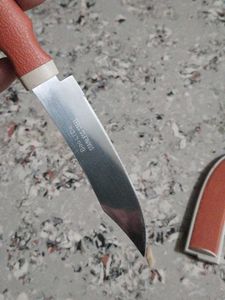 Orange Handle Kitchen Knife