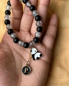 Cute Panda Charm Bracelet