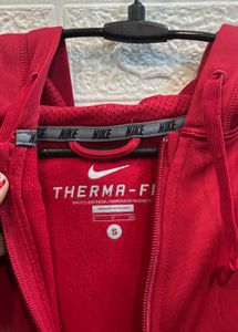 🇬🇧 Nike Red Full Zip Hoodie