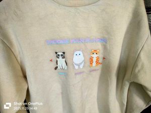 Cute Cartoon Sweatshirt
