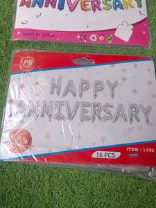 Happy Anniversary Balloons select any 1 set