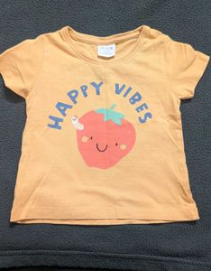 Cute Happy Vibes Strawberry T-Shirt