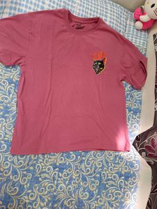 Pink Graphic T-Shirt