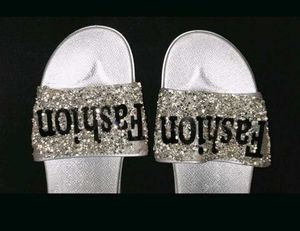 Sparkly Fashion Slides