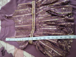 Elegant Purple Kurta Set with Dupatta