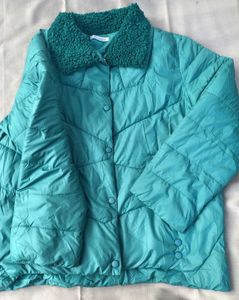 Teal Puffer Jacket