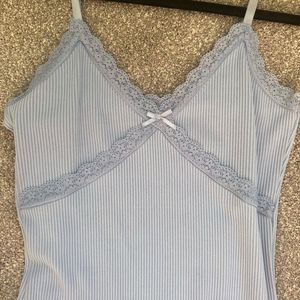 H&amp;M Blue Slip Dress
