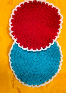 Handmade Crochet Coasters