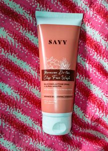 SAVY Moroccan De-tan Clay Face Wash