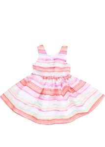 pantaloons Charming Striped Summer Dress