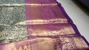 no bargain fixed Elegant kanchipuram Saree
