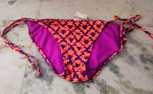 Vibrant Patterned Bikini Bottoms