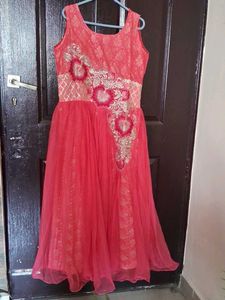 Beautiful Pink Ethnic Gown