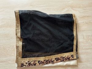 Black Skirt Top with Dupatta