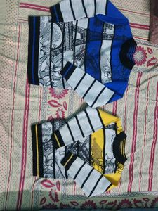 Cozy Eiffel Tower Print Sweaters (Set of 2)