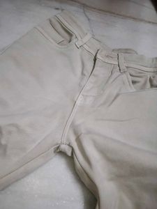 Cream Cargo Pants