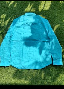 The Indian Garage Co. Blue Casual Shirt