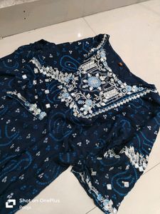 Blue Kurta
